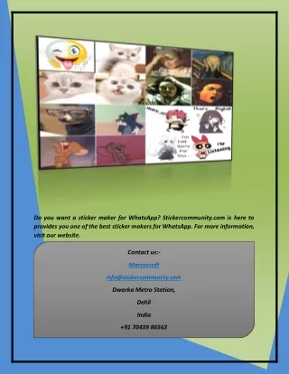 do you want a sticker maker for whatsapp
