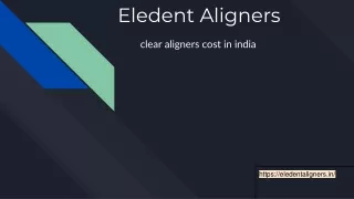 Eledent Aligners             .