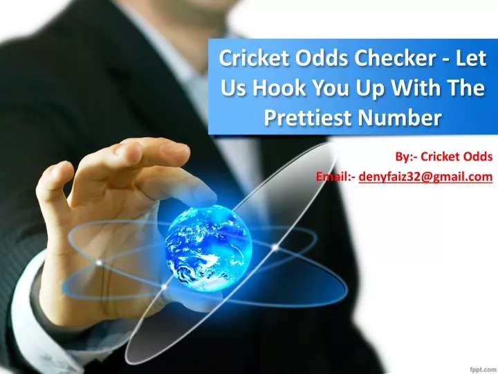 cricket odds checker let us hook you up with the prettiest number