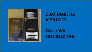 MANJUR, Obat Gula Darah Diabetes Herbal Apollo 12  0813 9262 7946 di Balikpapan