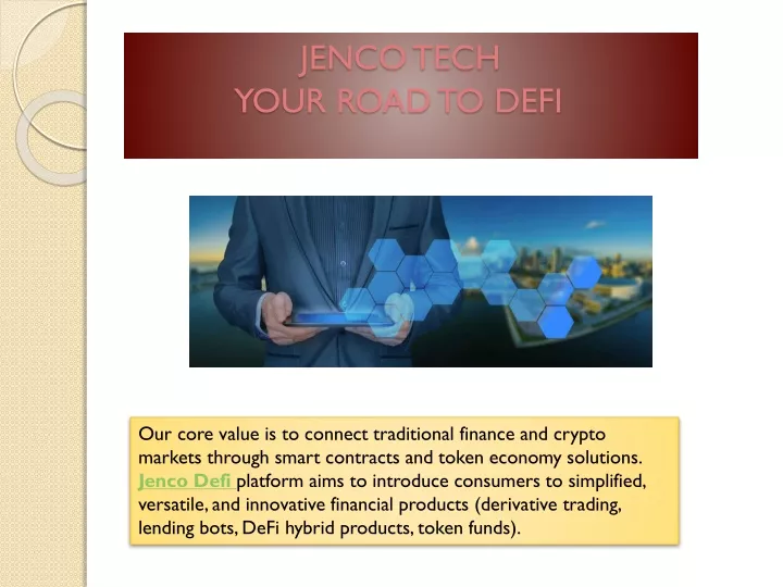 jenco tech your road to defi