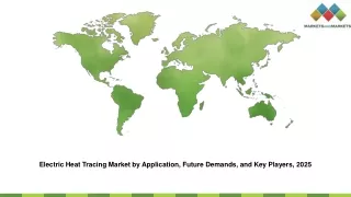 electric heat tracing market by application