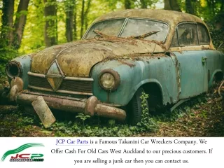 JCP Car Parts is a leading Car Wreckers Company