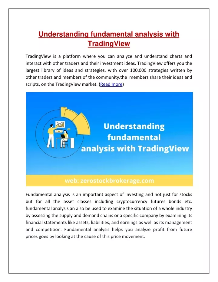 understanding fundamental analysis with