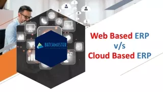 Difference Between Cloud-Based and Web-Based ERP Software