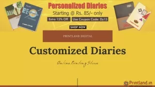 Buy Personalized and Promotional Diary Online