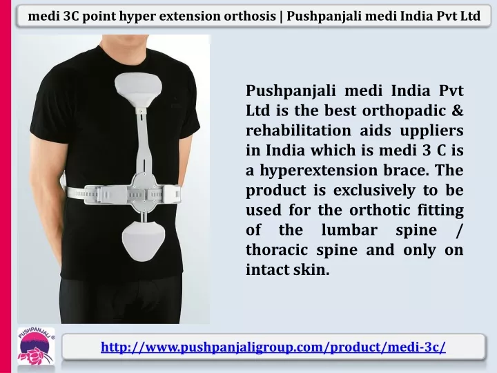 medi 3c point hyper extension orthosis