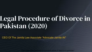 Get Divorce Legally By Easy Procedure of Divorce in Pakistan (2020)