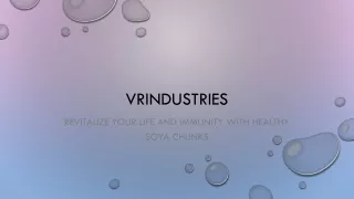 VRIndustries-Healthy Soya Chunks snacks
