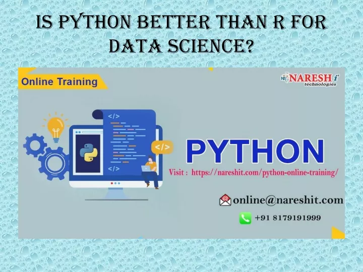 is python better than r for data science