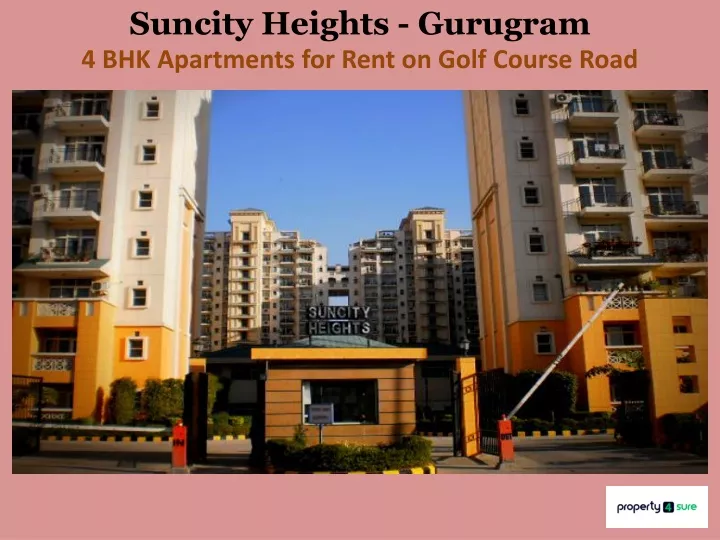 suncity heights gurugram 4 bhk apartments