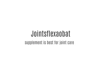 Jointsflexaobatcate