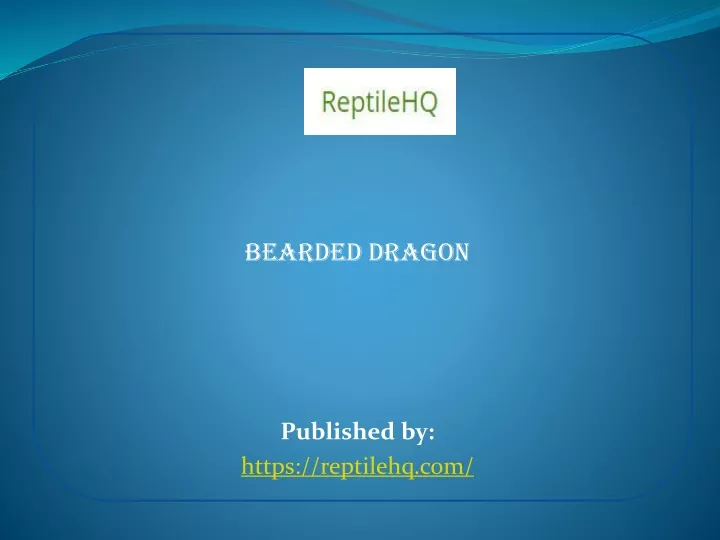 bearded dragon published by https reptilehq com