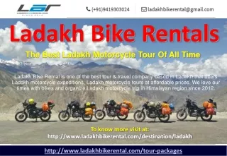 Ladakh Motorcycle Expeditions-Ladakh Bike Rentals