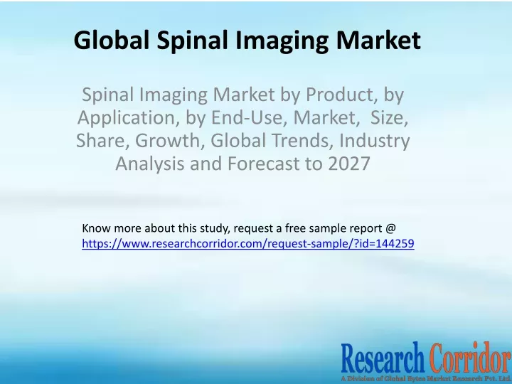 global spinal imaging market