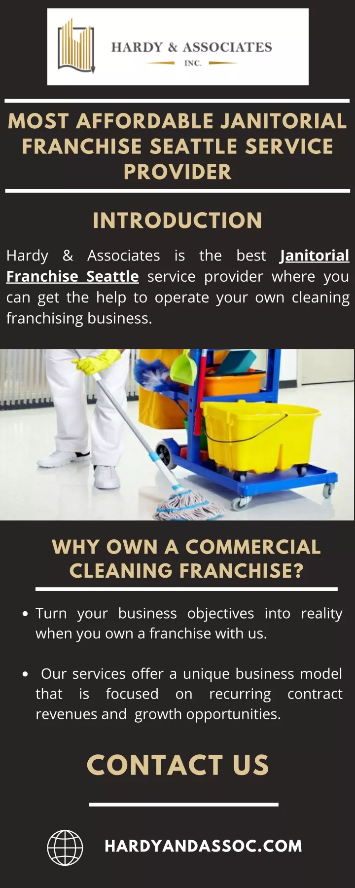 most affordable janitorial franchise seattle