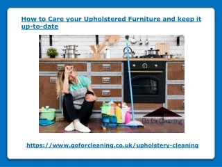 how to care your upholstered furniture and keep