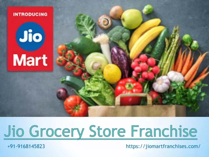 jio grocery store franchise