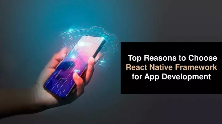 top reasons to choose react native framework