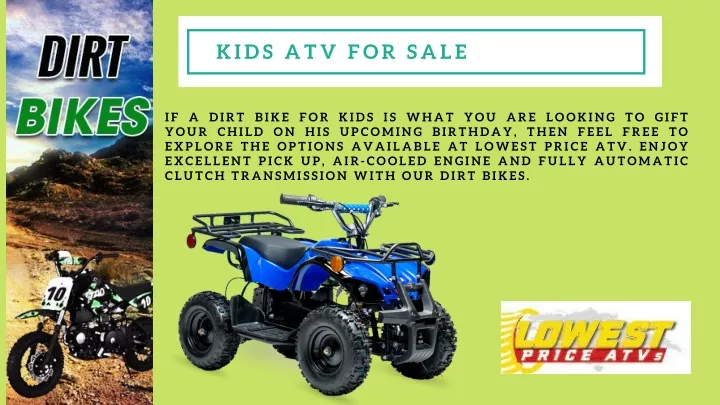 kids atv for sale