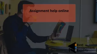 Assignment help online