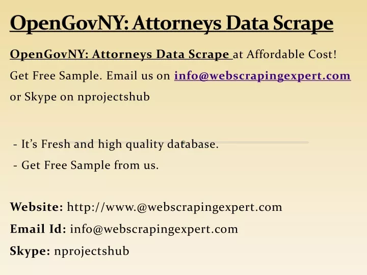 opengovny attorneys data scrape