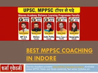 Best MPPSC Coaching in Indore