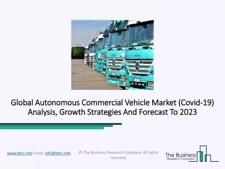 global autonomous commercial vehicle market