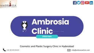 Cosmetic and Plastic Surgery Clinic in Hyderabad