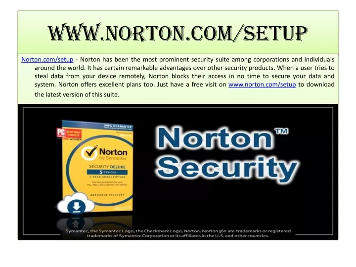 www norton com setup