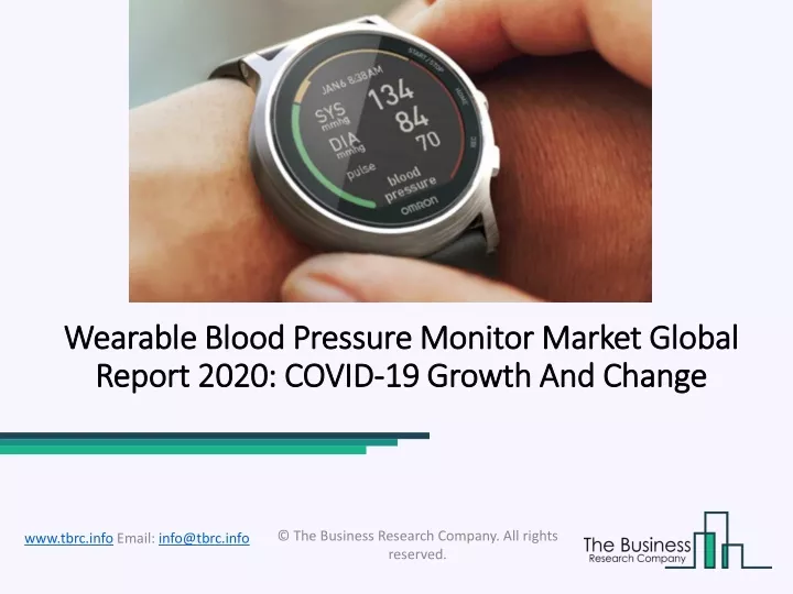 wearable blood pressure monitor market global report 2020 covid 19 growth and change