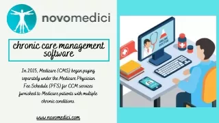 Find the Best Chronic Care Management Software - Novomedici