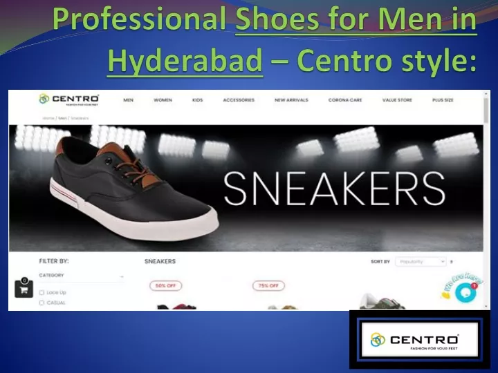 professional shoes for men in hyderabad centro style