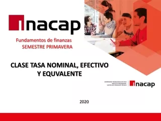 clase tasa nominal efectivo y equvalente
