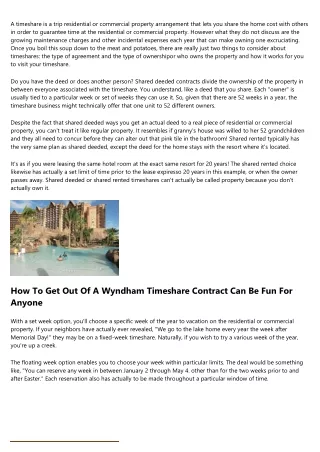 The Only Guide for Why Buy A Timeshare