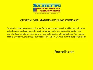 Smecoils.com - Custom Coil Manufacturing Company