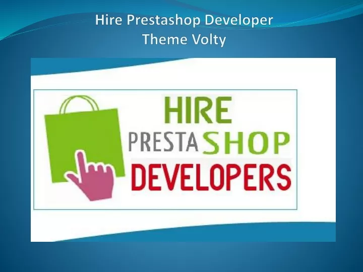hire prestashop developer theme volty