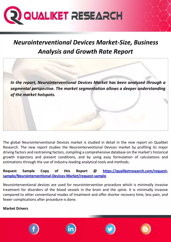 neurointerventional devices market size business