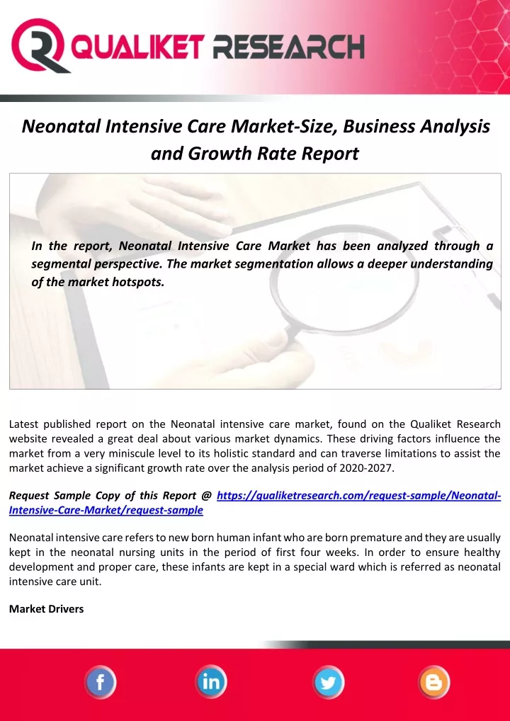 neonatal intensive care market size business