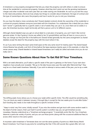 The Main Principles Of How To Remove Timeshare Foreclosure From Credit Report