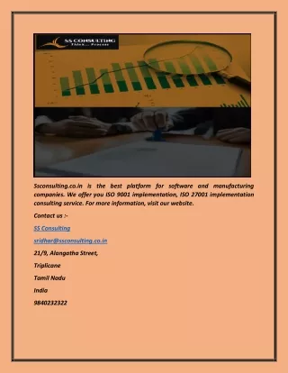ssconsulting co in is the best platform