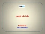 google ads help - slide 1