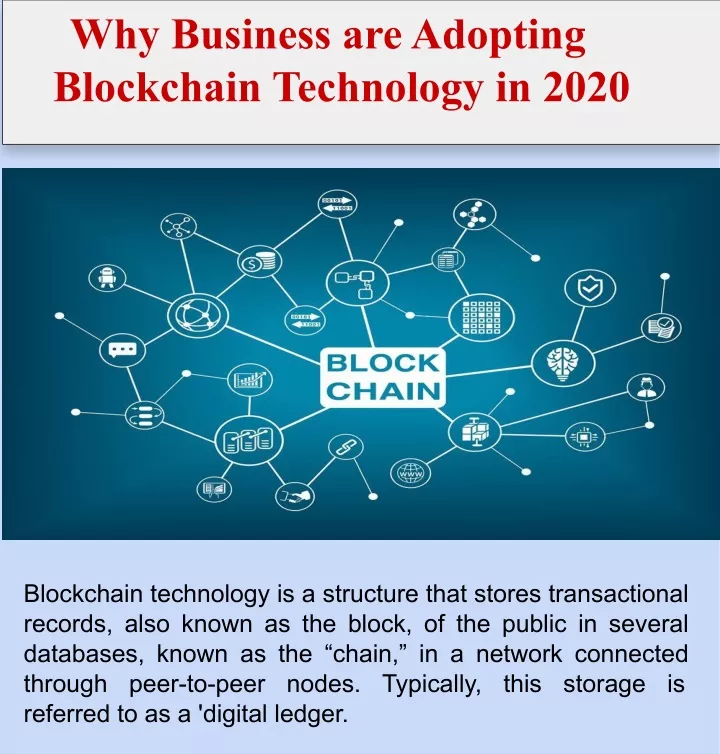 why business are adopting blockchain technology