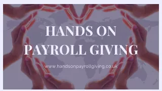 hands on payroll giving