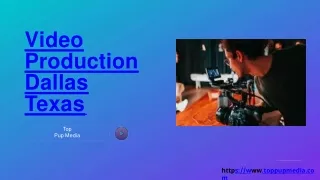 Video Production Dallas Texas