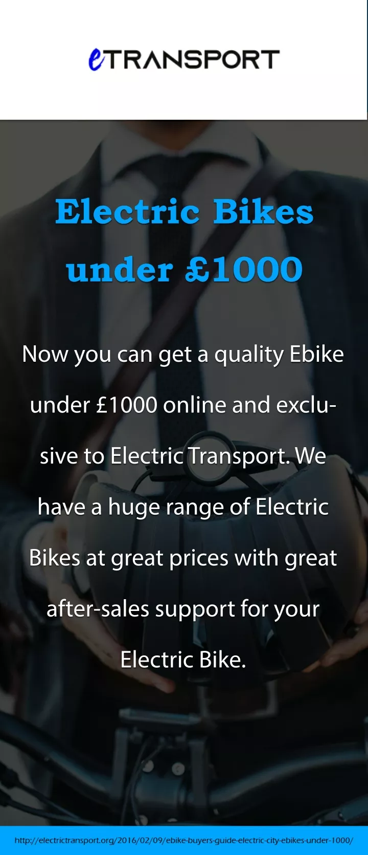 electric bikes under 1000