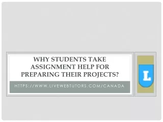 why students take assignment help for preparing their projects