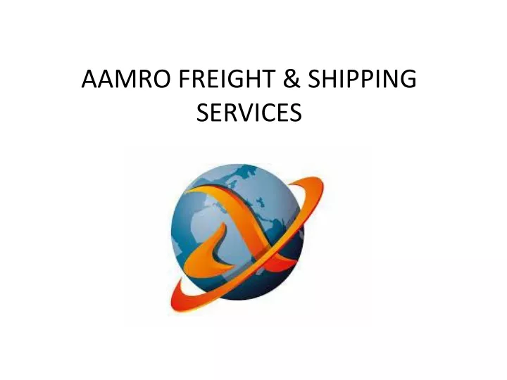 aamro freight shipping services