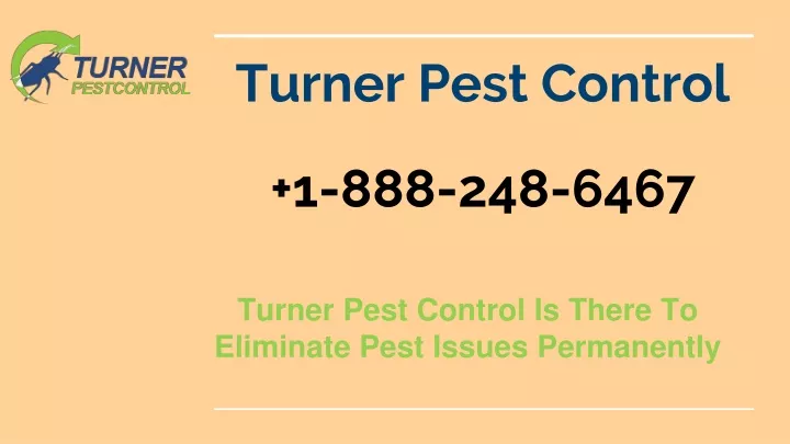 PPT - Turner Pest Control PowerPoint Presentation, Free Download - ID ...