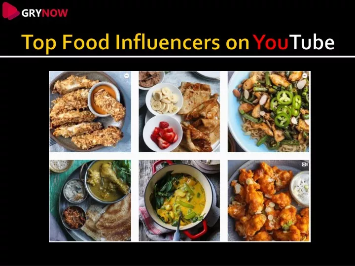 top food influencers on you tube